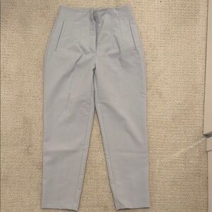 Zara High Waisted Pleated Dress Pant. Size M